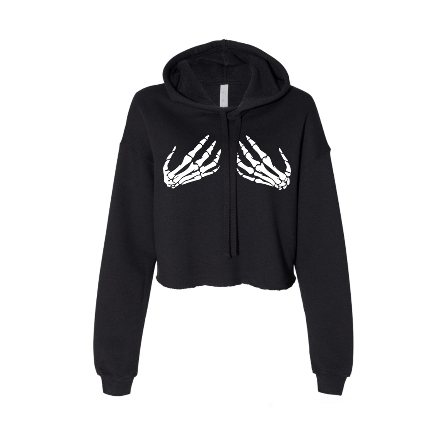 Skeleton hands hoodie sale